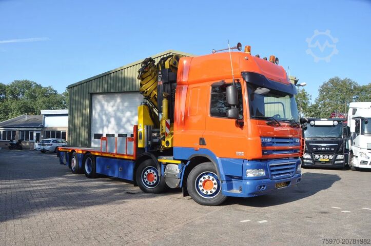 Kranwagen DAF CF 85.460 2012 EEV 8X2 HIAB 85Tm CRANE HANDGESC...