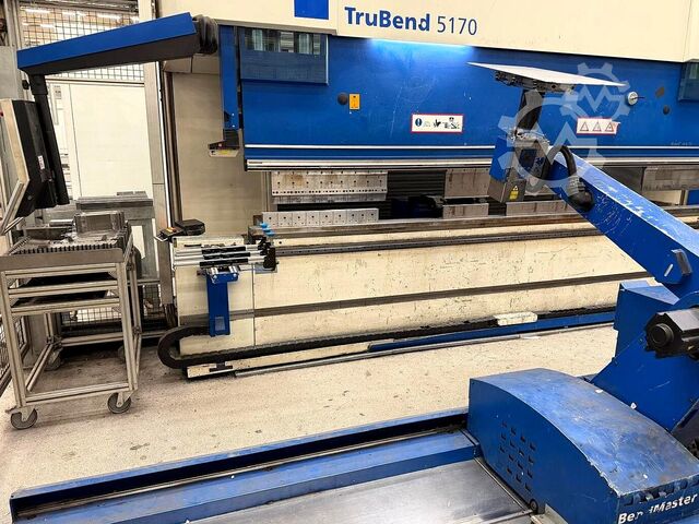 Press brake + robot Trumpf TruBend 5170 + BendMaster