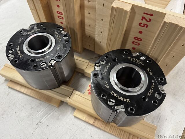 2x Tersa Hobelkopf D125 x 80 x 40 TERSA R2000
