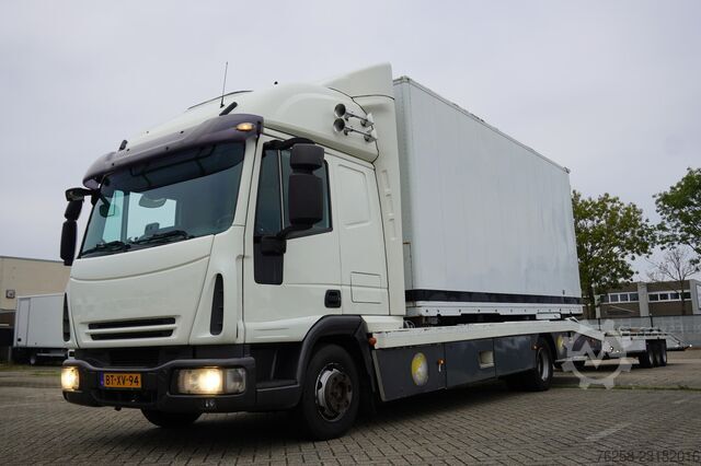 Iveco ML75E18/P AUTOTRANSPORT INCL WITTEVEEN AANHANGER 3500KG Airco | slaapcabine | 3-lader | Wissel Iveco ML75E18/P AUTOTRANSPORT INCL WITTEVEEN AANHANGE...