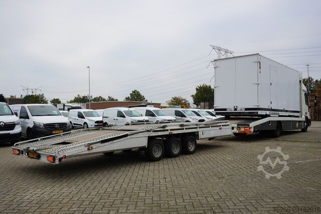 Iveco ML75E18/P AUTOTRANSPORT INCL WITTEVEEN AANHANGER 3500KG Airco | slaapcabine | 3-lader | Wissel Iveco ML75E18/P AUTOTRANSPORT INCL WITTEVEEN AANHANGE...