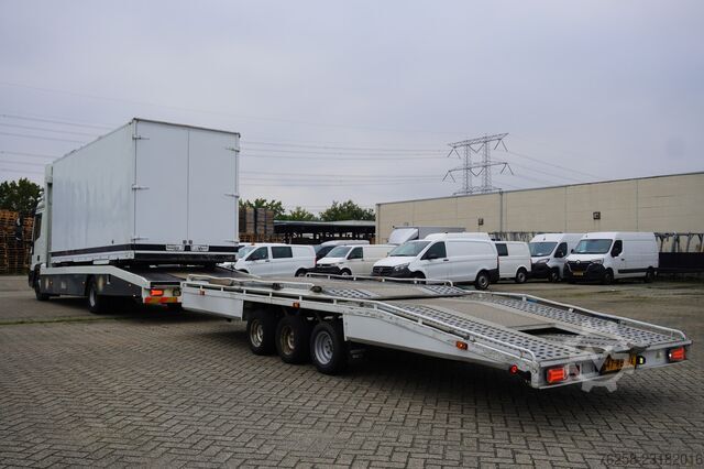 Iveco ML75E18/P AUTOTRANSPORT INCL WITTEVEEN AANHANGER 3500KG Airco | slaapcabine | 3-lader | Wissel Iveco ML75E18/P AUTOTRANSPORT INCL WITTEVEEN AANHANGE...