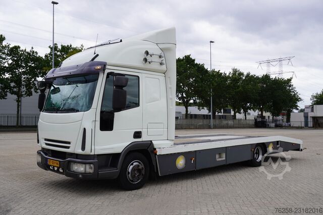 Iveco ML75E18/P AUTOTRANSPORT INCL WITTEVEEN AANHANGER 3500KG Airco | slaapcabine | 3-lader | Wissel Iveco ML75E18/P AUTOTRANSPORT INCL WITTEVEEN AANHANGE...