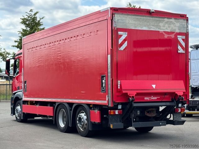 LKW mit Getränkeaufbau MERCEDES-BENZ ANTOS 2540 L / LBW / AHK / LENKACHSE / KAMERA