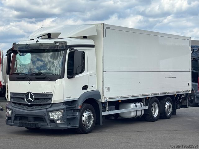 Beverage truck MERCEDES-BENZ ANTOS 2527 / LBW / 2 x AHK / LENKACHSE / 18 PAL