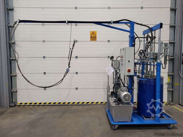 2-component extruder, Silicone HDT HD200 CL SI