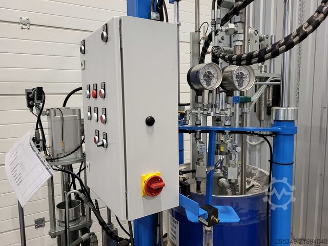 2-component extruder, Silicone HDT HD200 CL SI