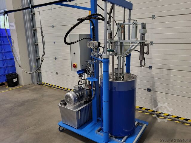 2-component extruder, Silicone HDT HD200 CL SI