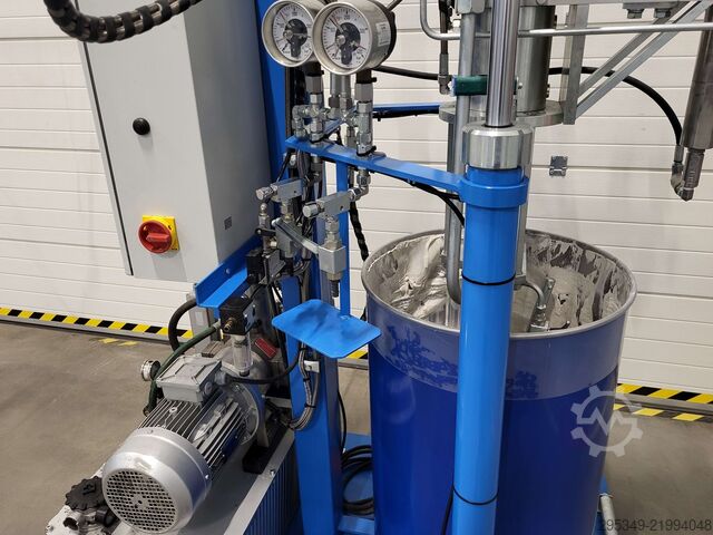 2-component extruder, Silicone HDT HD200 CL SI