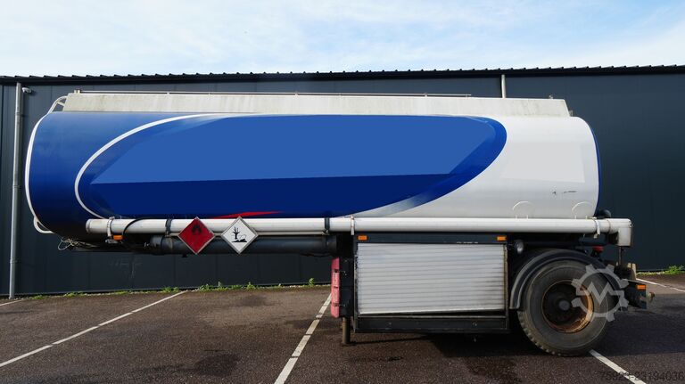 DIJSSEL 1 axle adr fuel tank trailer 24.000ltr DIJSSEL 1 axle adr fuel tank trailer 24.000ltr