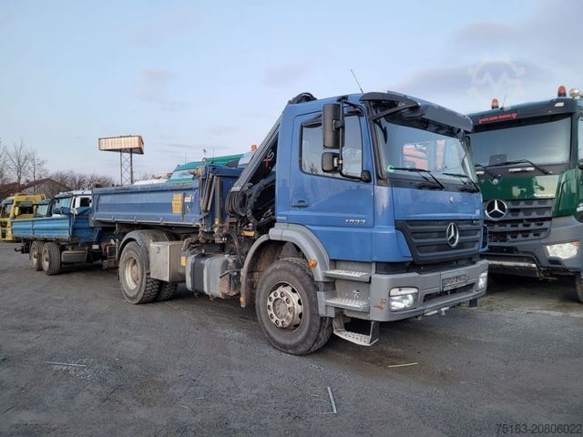 Kipper LKW MERCEDES-BENZ Axor 1833 K 2-Achs Kipper Kran iferst