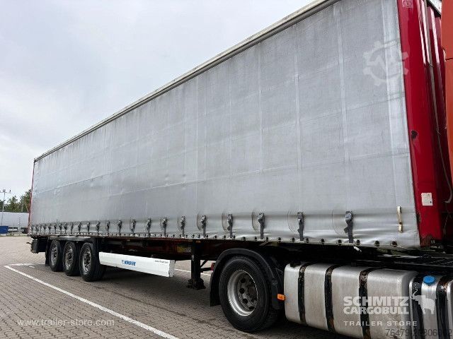 Open semitrailer with tarp Krone Curtainsider Standard