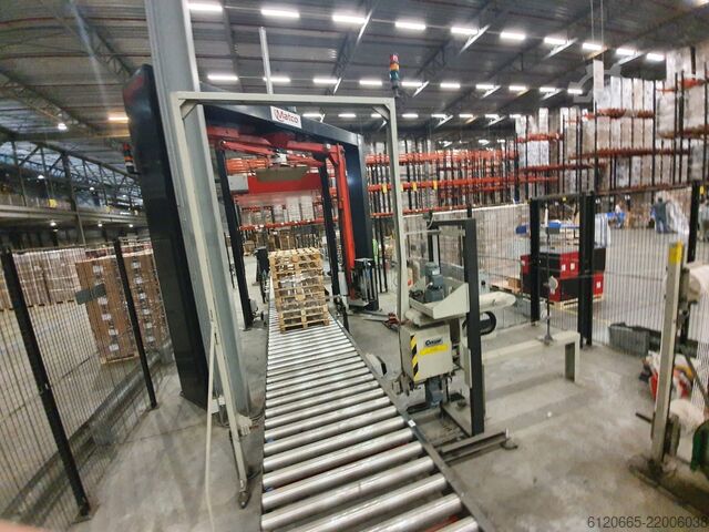 Rotary arm pallet wrapper ALC45 Matco Rotary arm wrapper