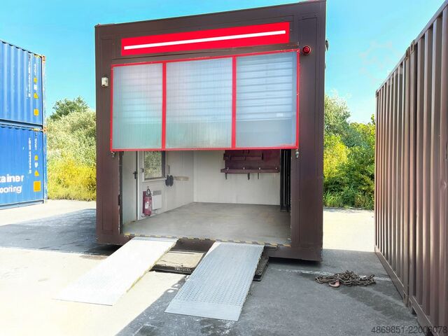 Workshop container  Werkstatt Office Büro Garage Container