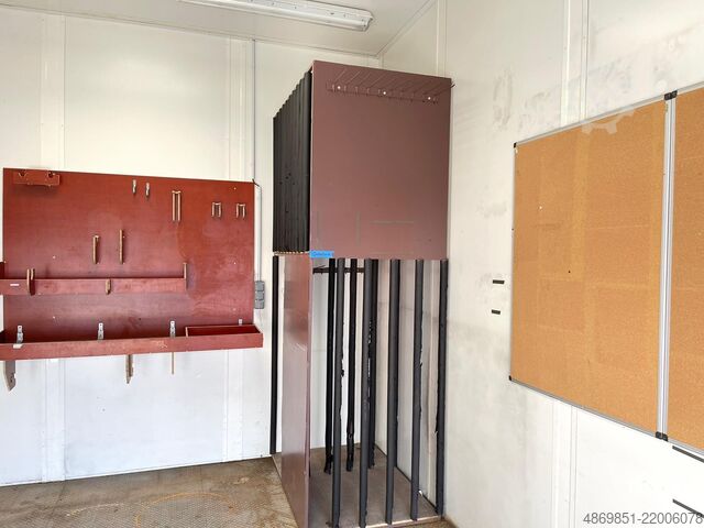 Workshop container  Werkstatt Office Büro Garage Container