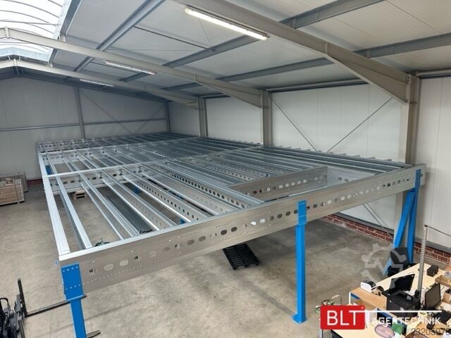 Storage platform 5x10m Lagerbühne , Belastung : 500kg/qm Unterkante: 3m ,ca. 50qm , Systembühne