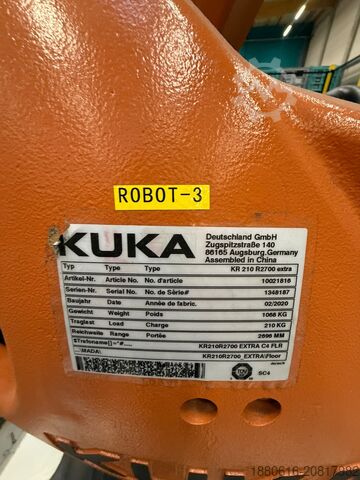 FLR – KR C4 Industrieroboter KUKA KR 210 R2700 extra