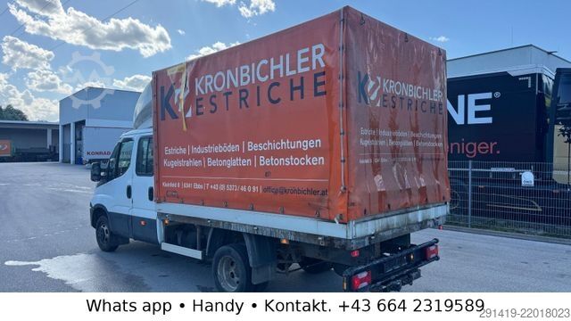 Curtain sider van IVECO Daily 50C35 Doka Pritsche Plane Bj 2017