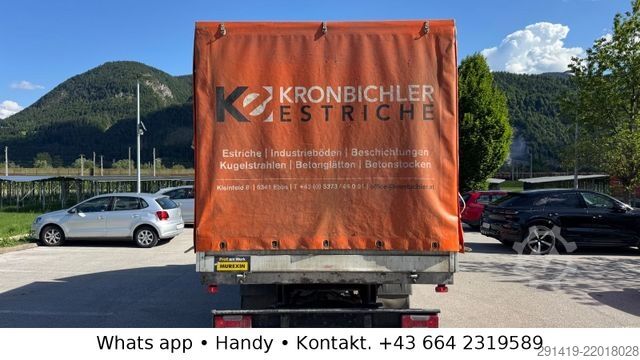 Curtain sider van IVECO Daily 50C35 Doka Pritsche Plane Bj 2017