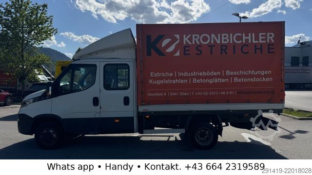 Curtain sider van IVECO Daily 50C35 Doka Pritsche Plane Bj 2017