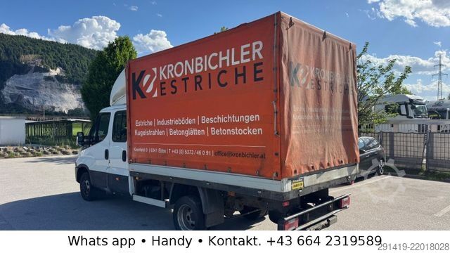 Curtain sider van IVECO Daily 50C35 Doka Pritsche Plane Bj 2017