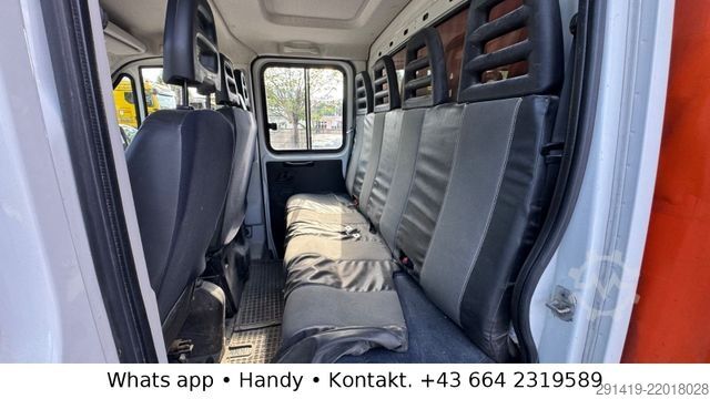 Curtain sider van IVECO Daily 50C35 Doka Pritsche Plane Bj 2017