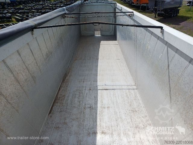 Tipper semitrailer Wielton Kipper Alukastenmulde 51m³