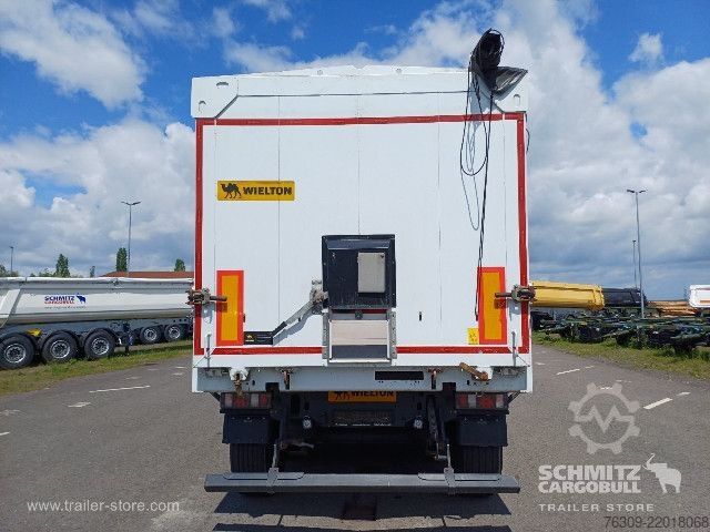 Tipper semitrailer Wielton Kipper Alukastenmulde 51m³