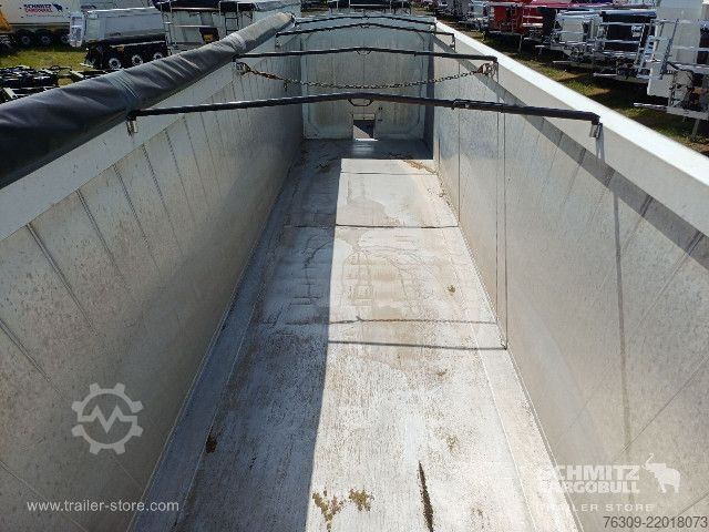 Tipper semitrailer Wielton Kipper Alukastenmulde 51m³