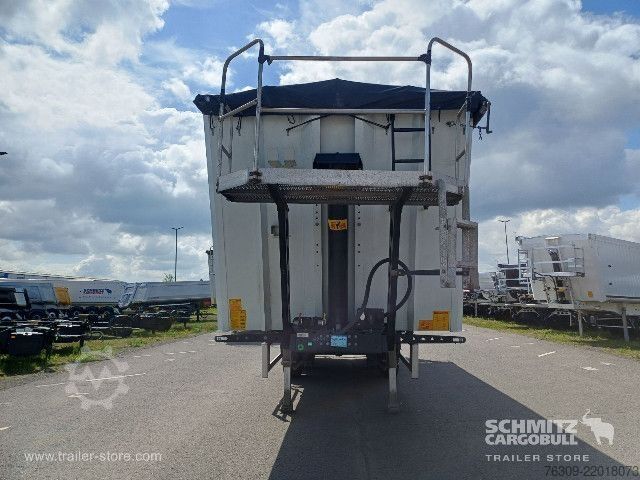 Tipper semitrailer Wielton Kipper Alukastenmulde 51m³