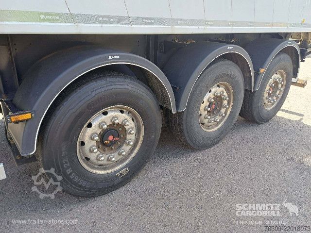 Tipper semitrailer Wielton Kipper Alukastenmulde 51m³