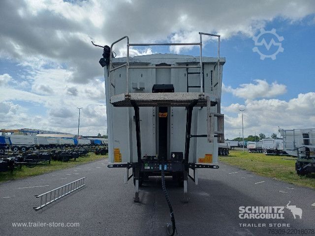 Tipper semitrailer Wielton Kipper Alukastenmulde 51m³