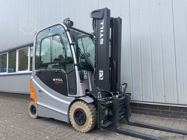 Elektro 4 Rad-Stapler Still RX60-25 | Batterie 80% Restkapazität