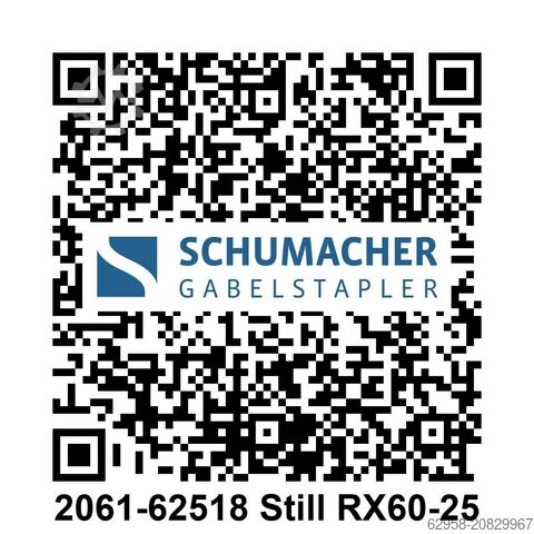 Elektro 4 Rad-Stapler Still RX60-25 | Batterie 80% Restkapazität