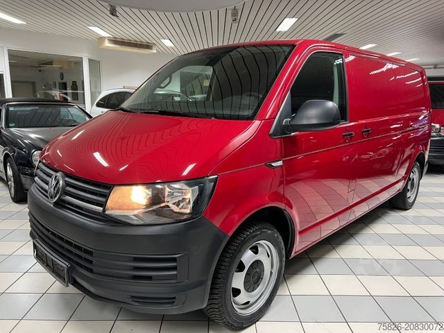 Kastenwagen VOLKSWAGEN T6 Transporter*lang*1.Hand*Klima*2xSchiebetür*