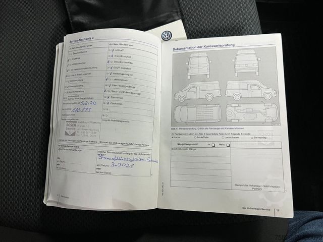 Kastenwagen VOLKSWAGEN T6 Transporter*lang*1.Hand*Klima*2xSchiebetür*