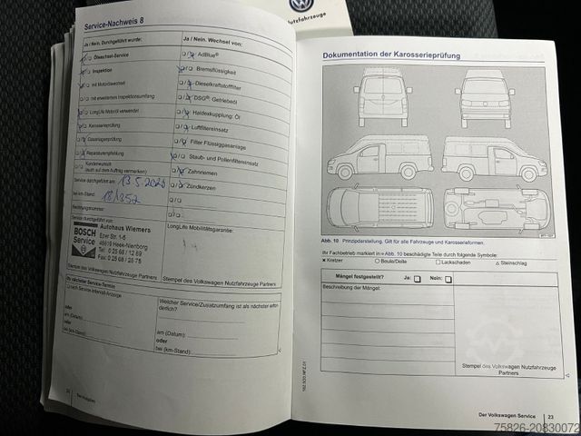 Kastenwagen VOLKSWAGEN T6 Transporter*lang*1.Hand*Klima*2xSchiebetür*