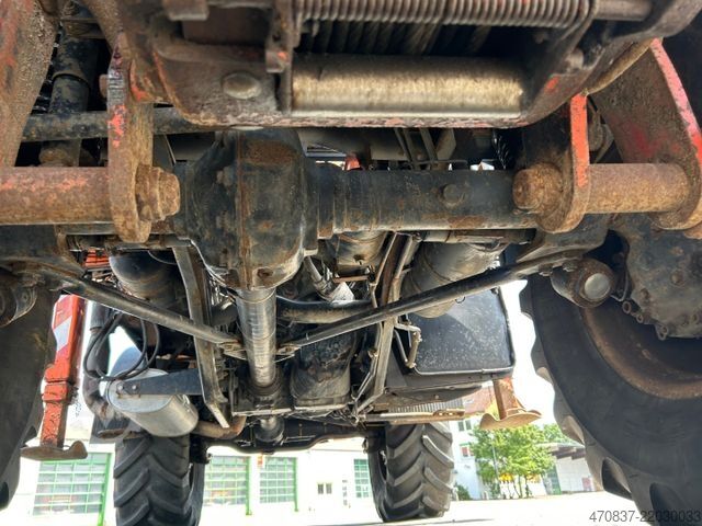 LKW mit Pritsche (offen) UNIMOG U 1650 / Atlas 130.1 / Greifer / Winde