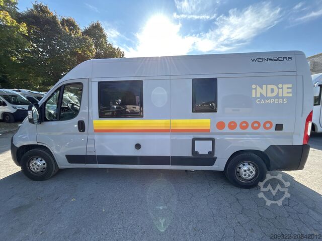 Wohnwagen/Wohnmobil Fiat Weinsberg Carabus 600 K | 4 Posti Letto | Completamente Attrezzato