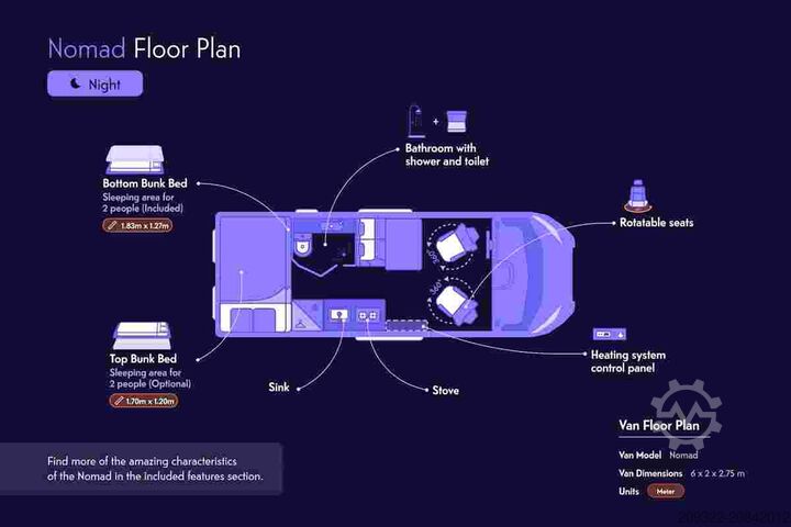 Wohnwagen/Wohnmobil Fiat Weinsberg Carabus 600 K | 4 Posti Letto | Completamente Attrezzato