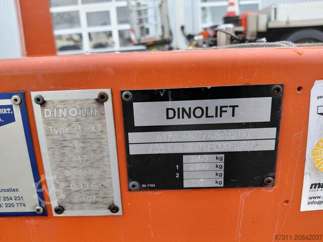 Anhänger-Teleskop Arbeitsbühne DINOLIFT 180T