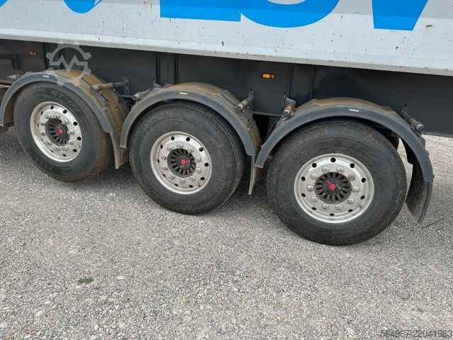 Tipper semitrailer REISCH RHKS-3-SG13 Kippmulde 50m3 Schrottmulde Abbruch