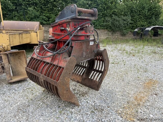Clamshell Verachtert Sortiergreifer MS21/25 hydr. Schnellvers