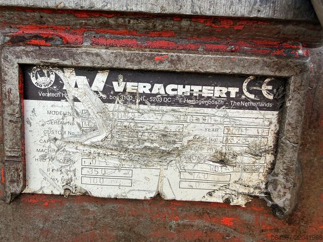 Clamshell Verachtert Sortiergreifer MS21/25 hydr. Schnellvers
