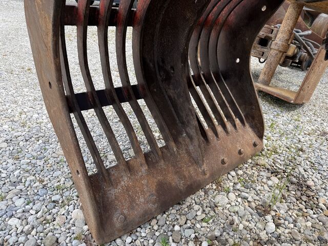 Clamshell Verachtert Sortiergreifer MS21/25 hydr. Schnellvers