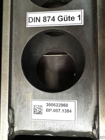 Surface plate/measurement gauge set in wooden box Messleisten/Montagelineale Messleistensatz in Holzkiste