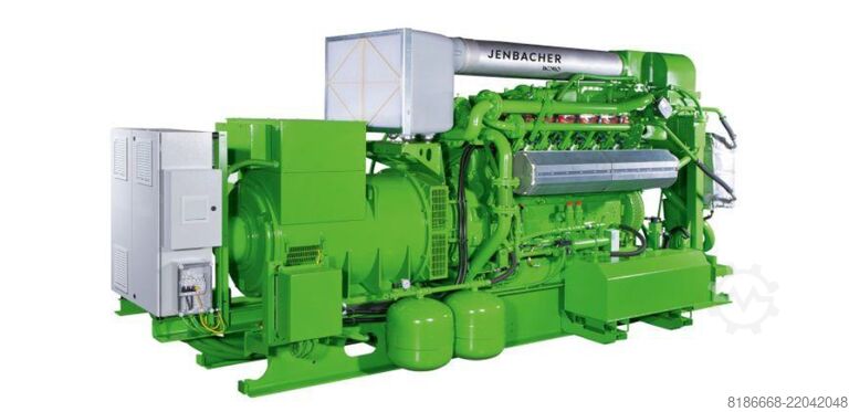 Block heat and power plant Jenbacher JMS 312