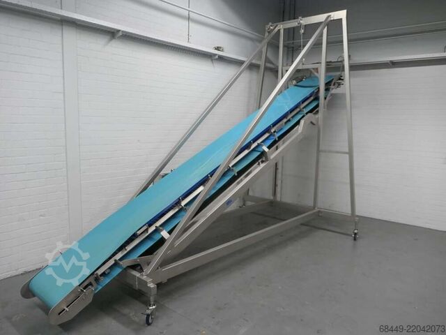 Elevating conveyor belt, Type BeltLoader GEA - Hellings Opvoerband, Type BeltLoader