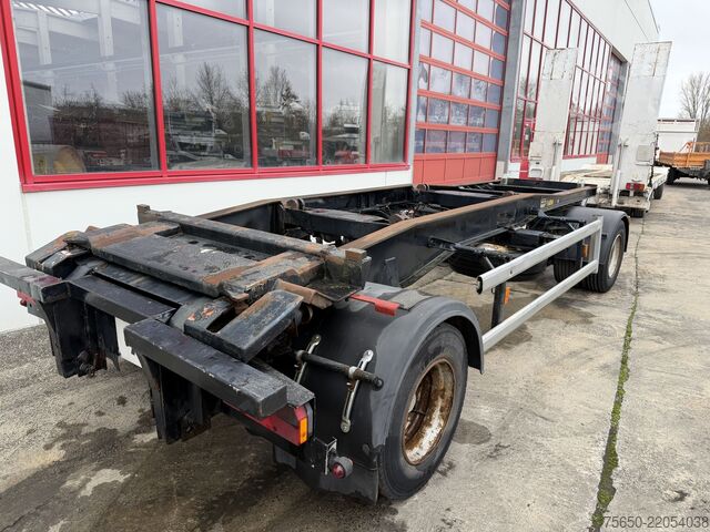 Swap chassis trailer Hüffermann HSA1860  2 Achs Abrollmulden Anhänger