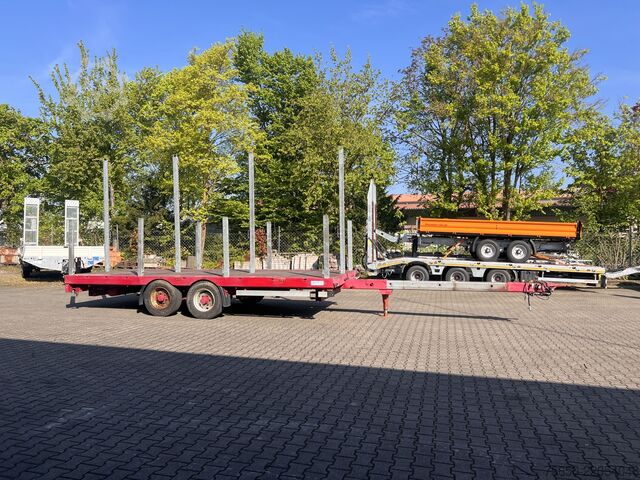 Open trailer Auwaerter X-LTL110  Tandempritsche, ausziehbar